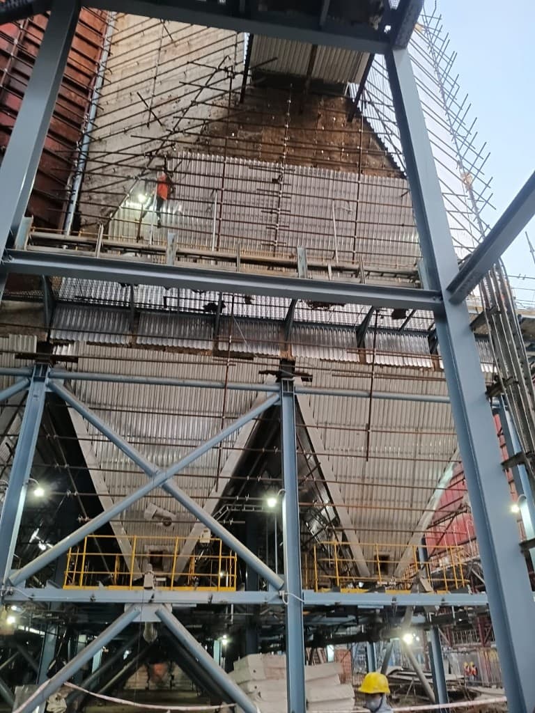 Steel Plant Process Zone Work